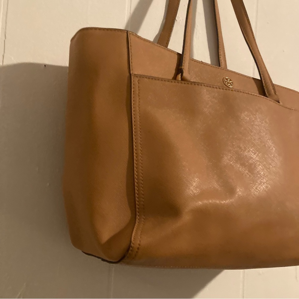 Tan Leather Tote Bag - Picture 7 of 13